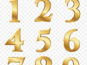 金色金属立体3D艺术字 周年庆数字设计的高清模板全解析